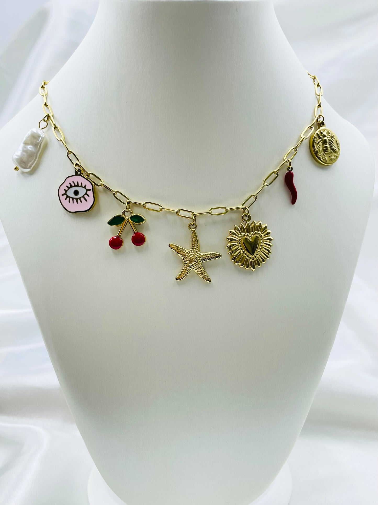 Collar Rosek Dorado