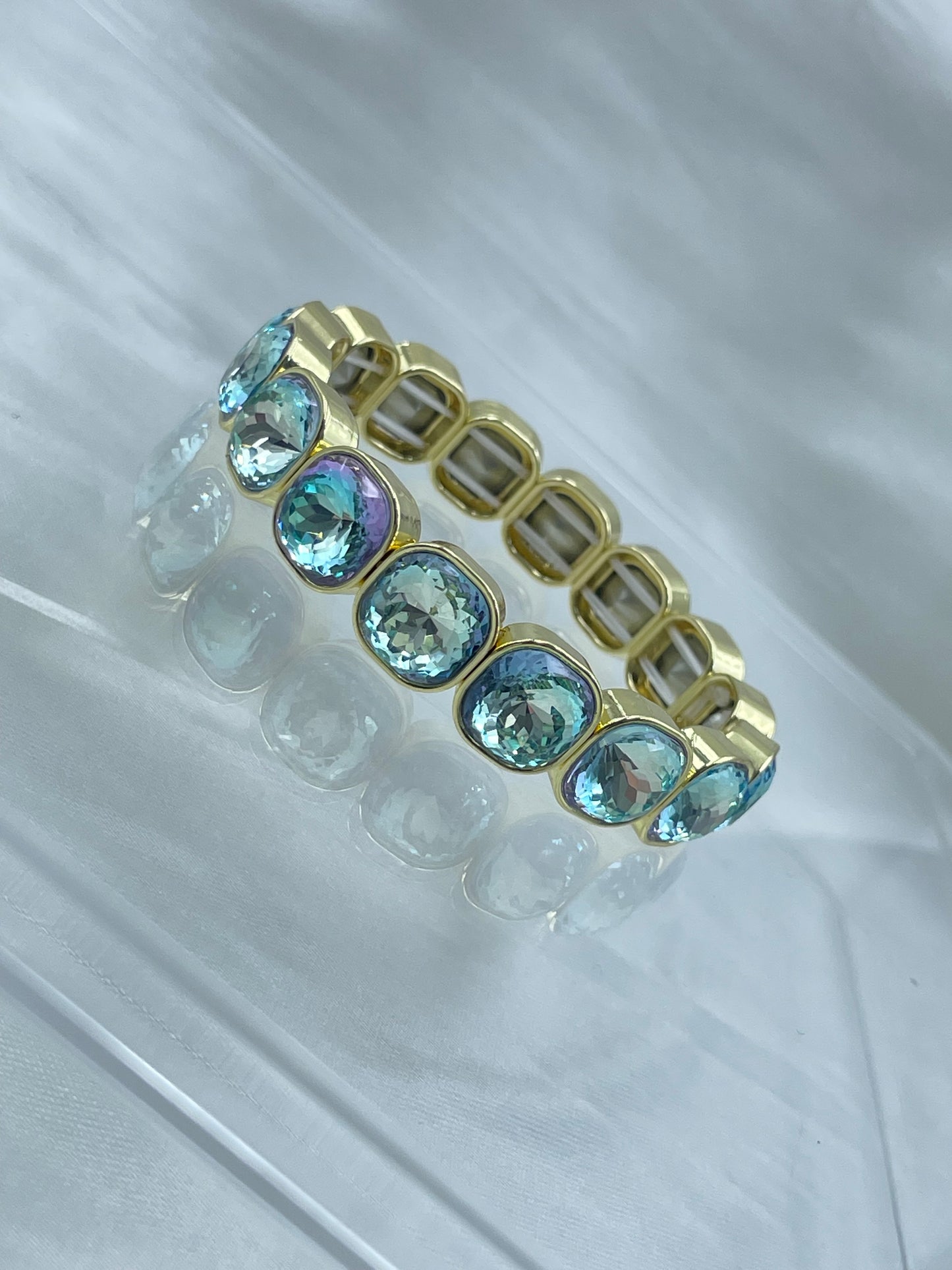 Brazalete con cristales