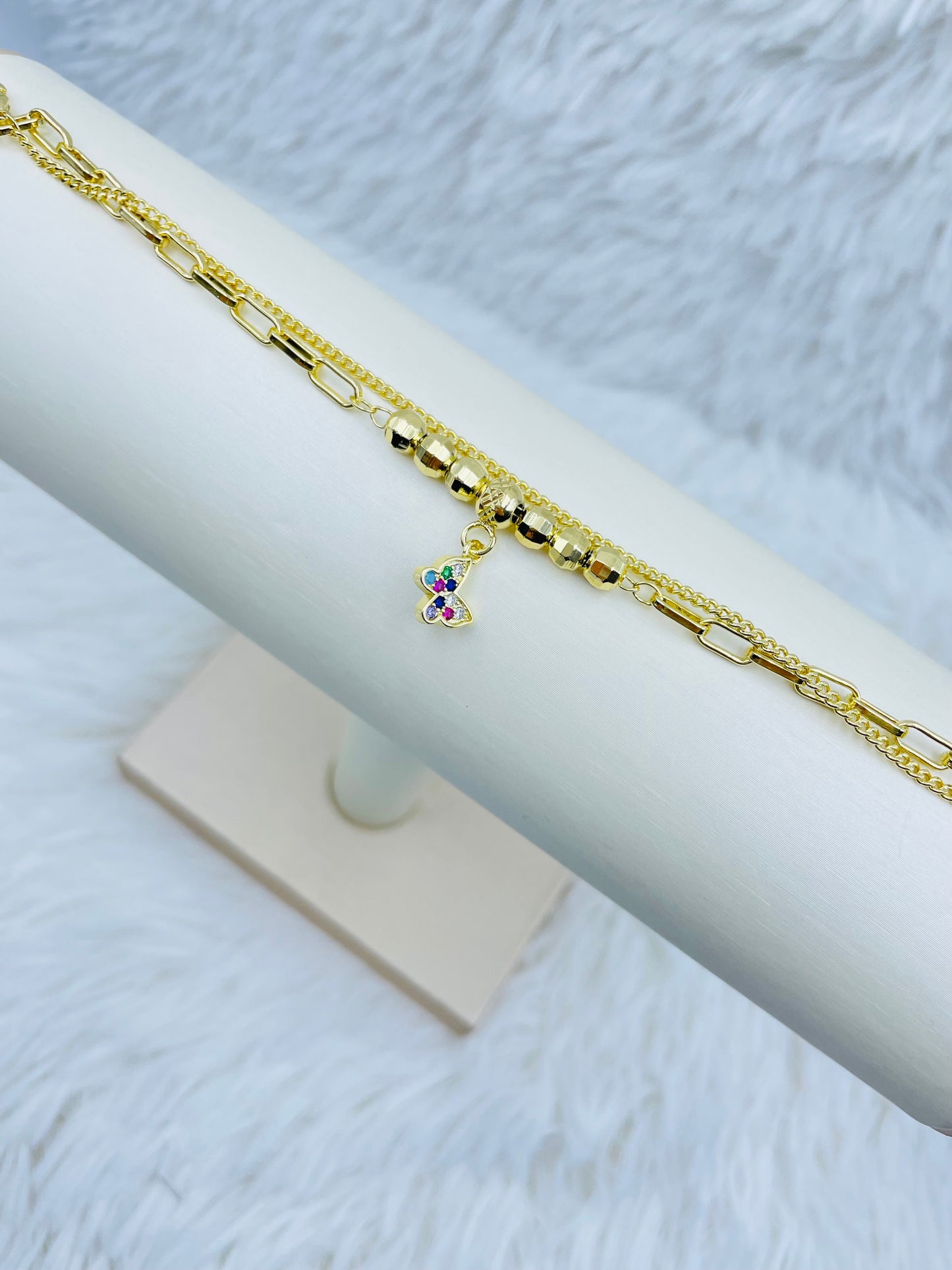 Pulsera Dorada Rosek