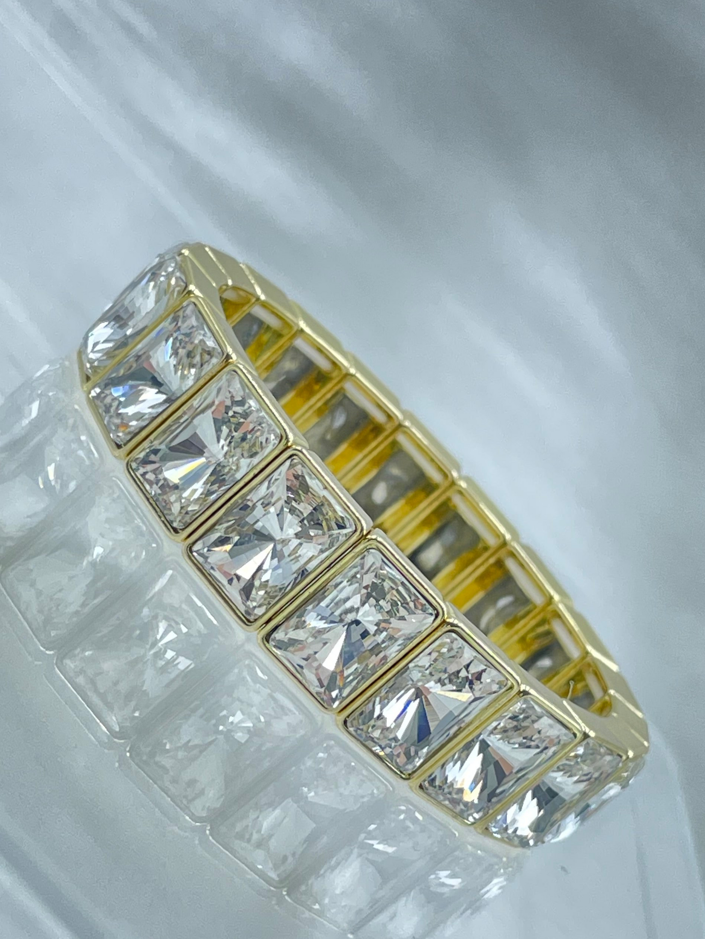 Brazalete con cristal