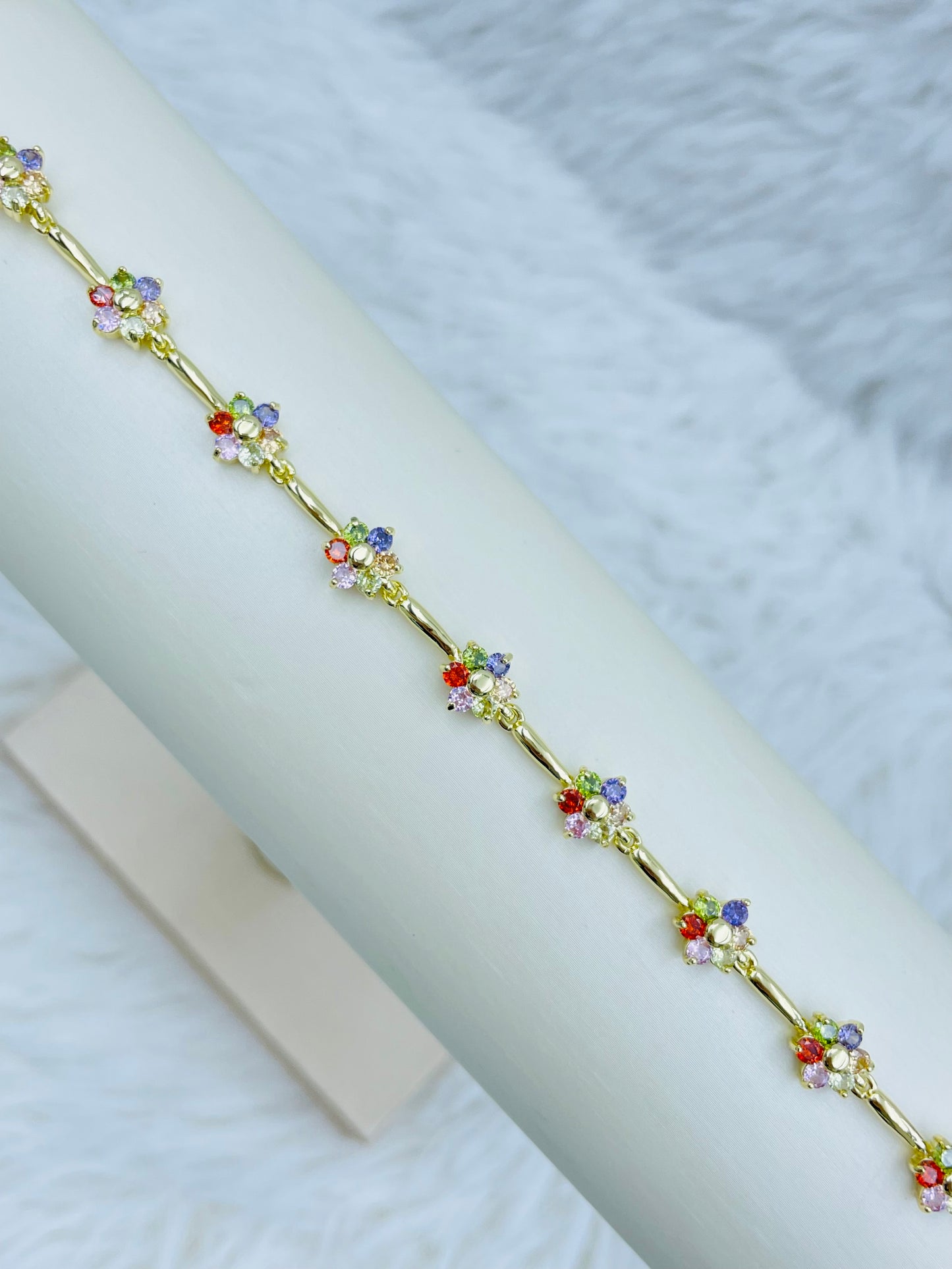 Pulsera Dorada Rosek