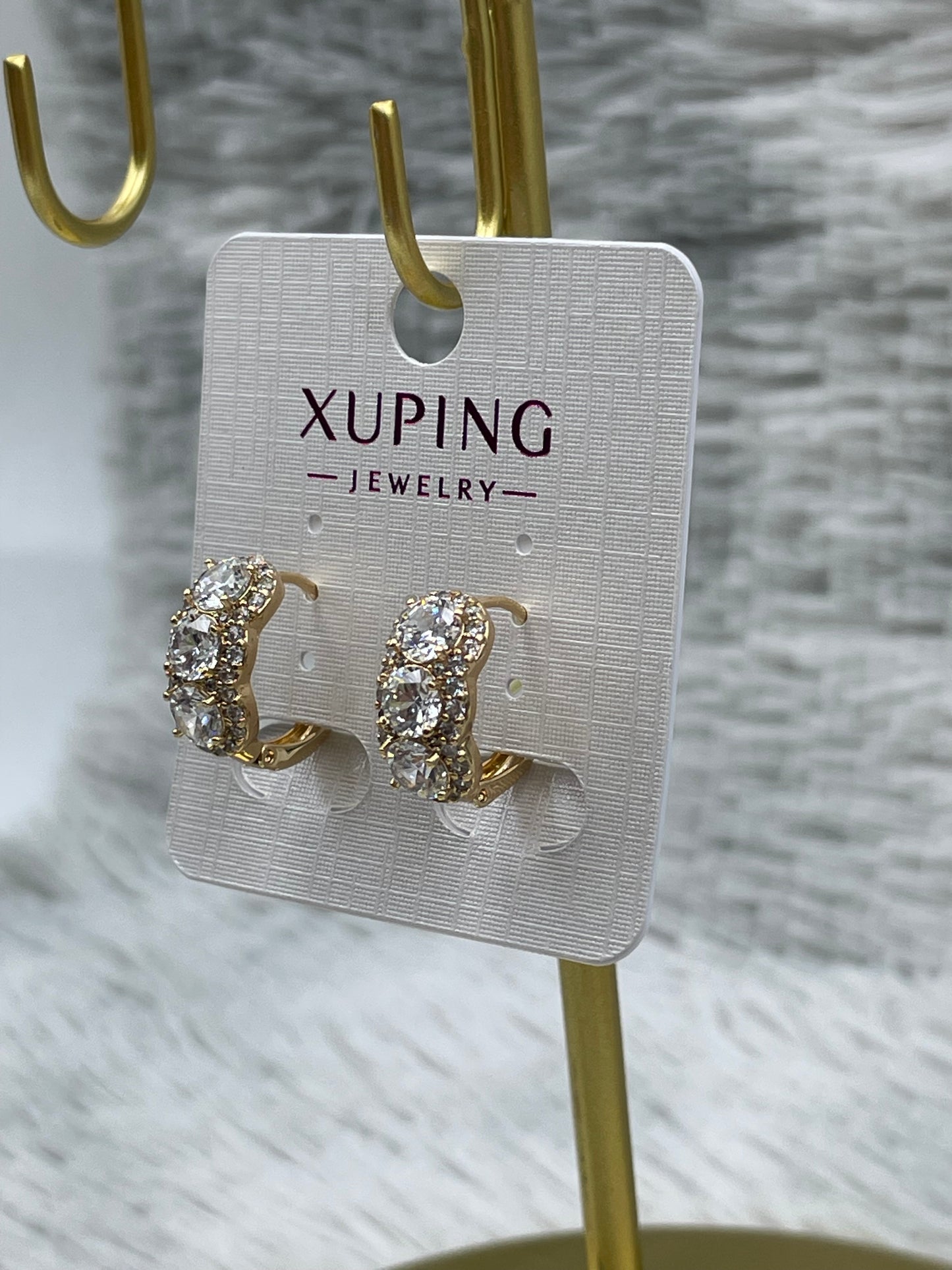 Arete Xuping Rose Gold