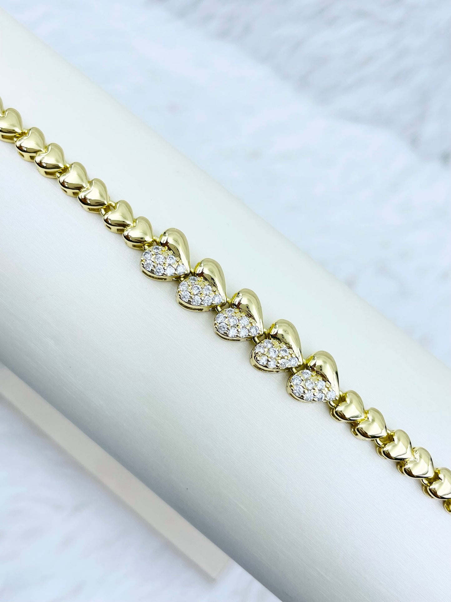 Pulsera Dorada Rosek