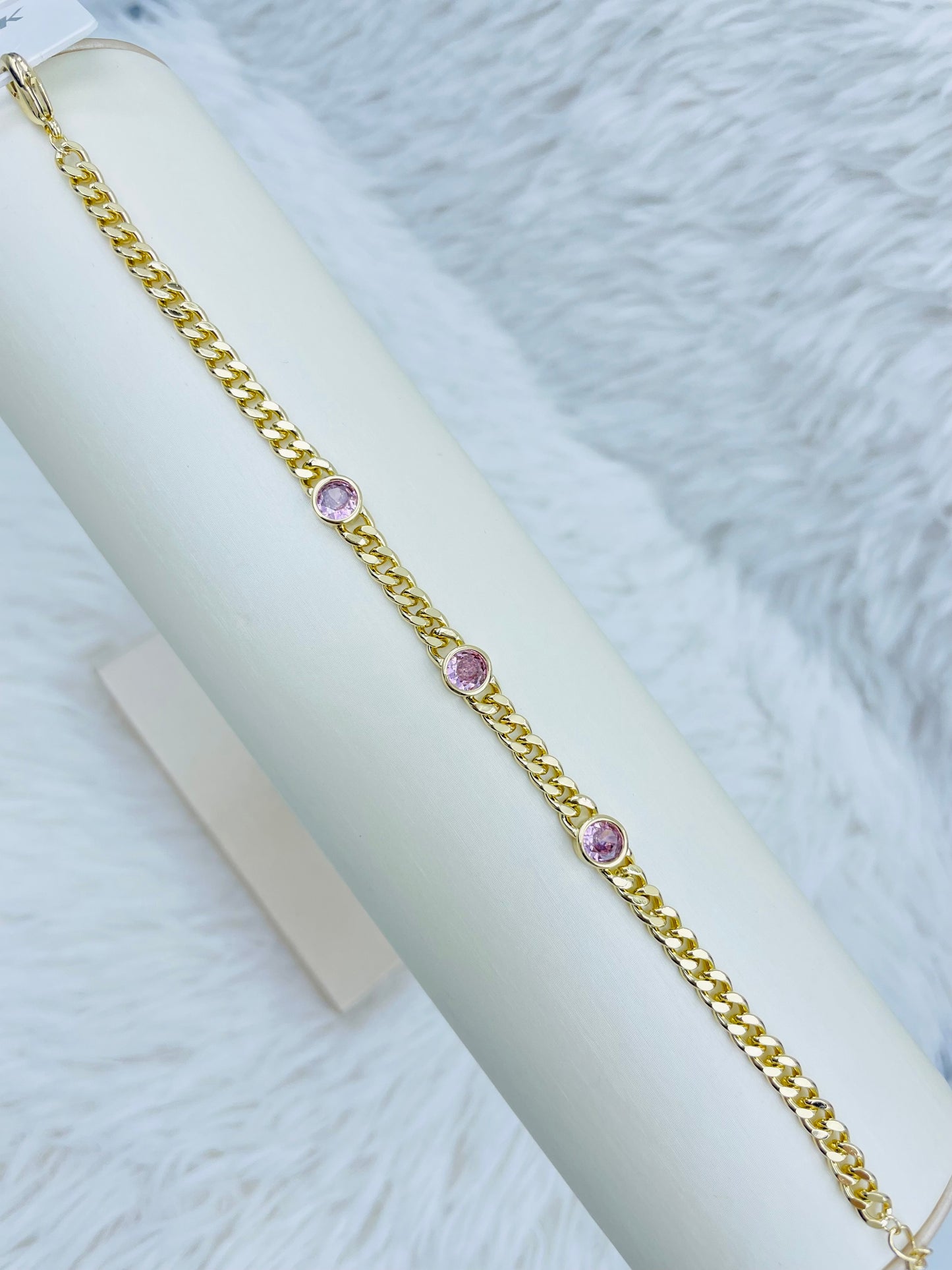 Pulsera Dorada Rosek