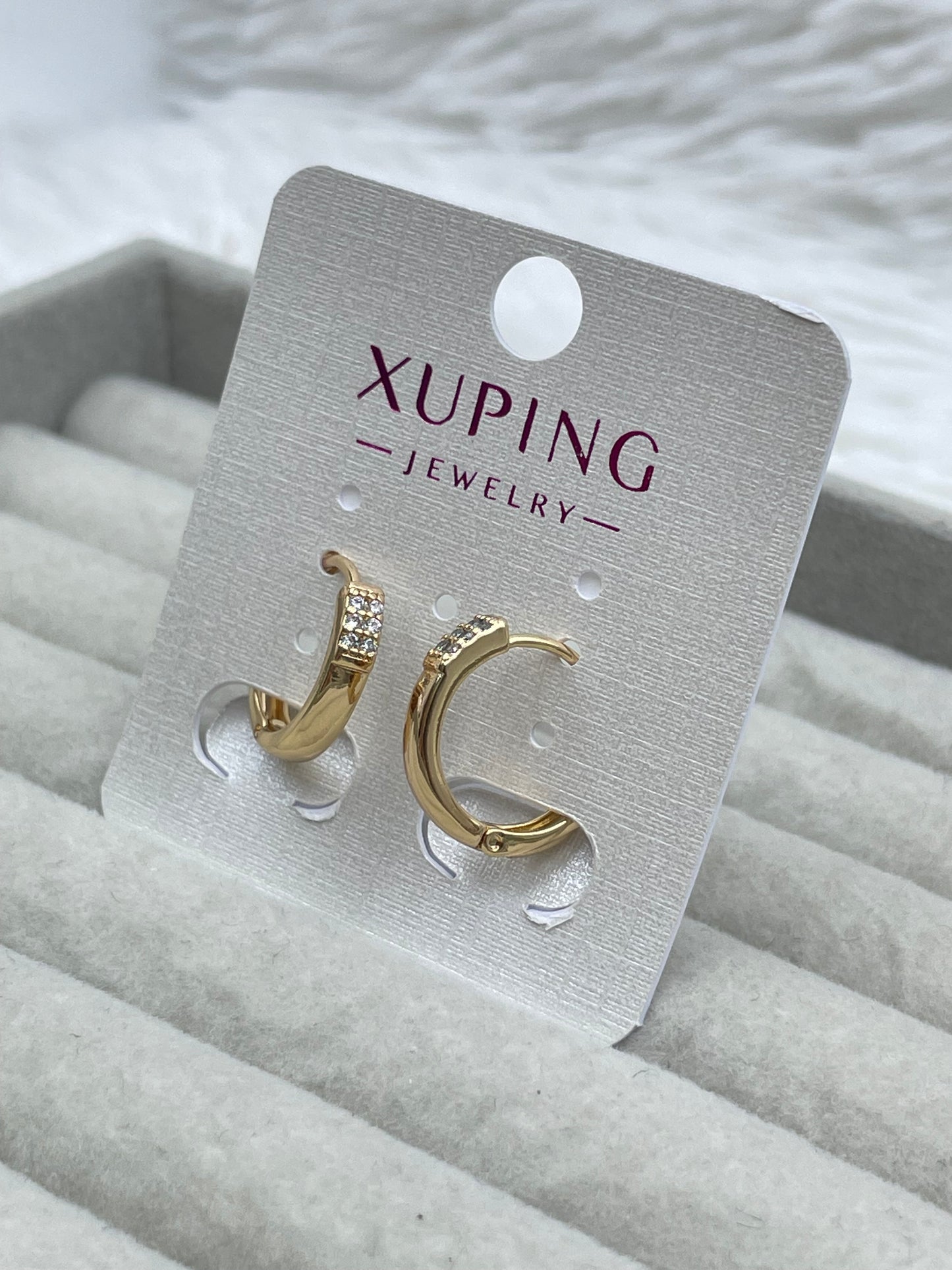 Arete Xuping Rose Gold
