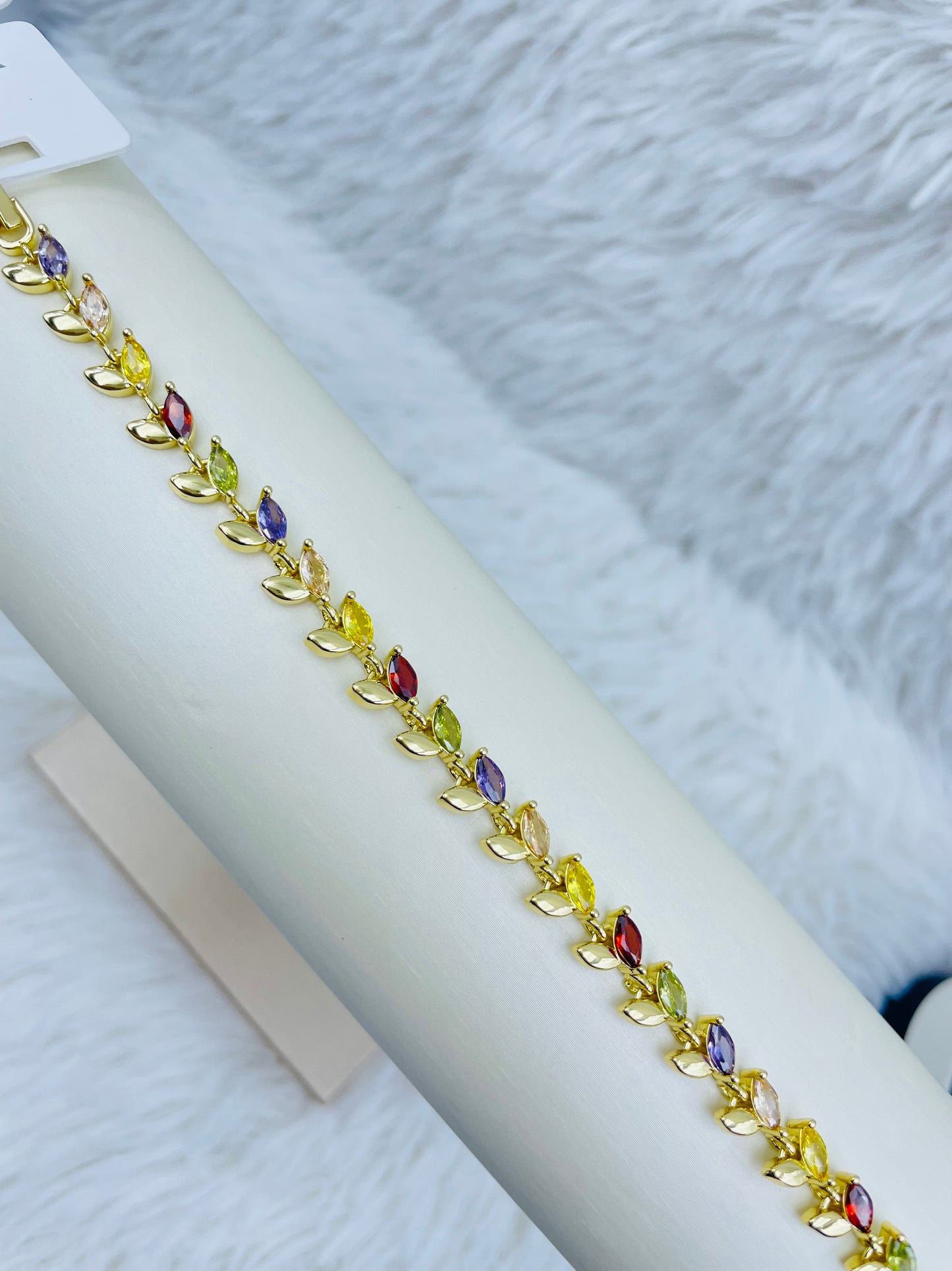 Pulsera Dorada Rosek