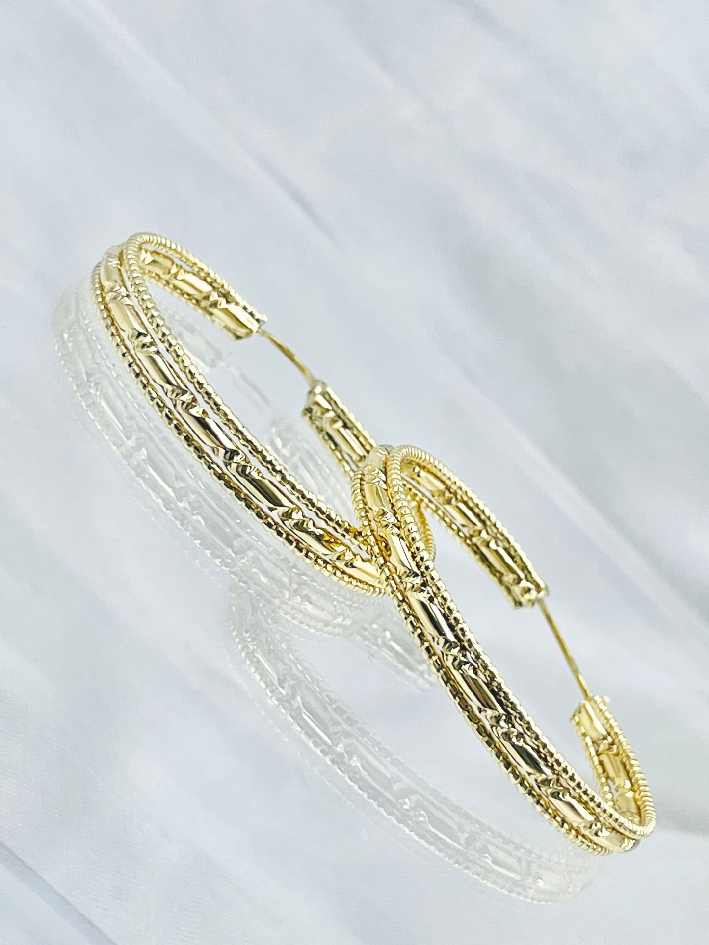 Arracada Xuping Dorada