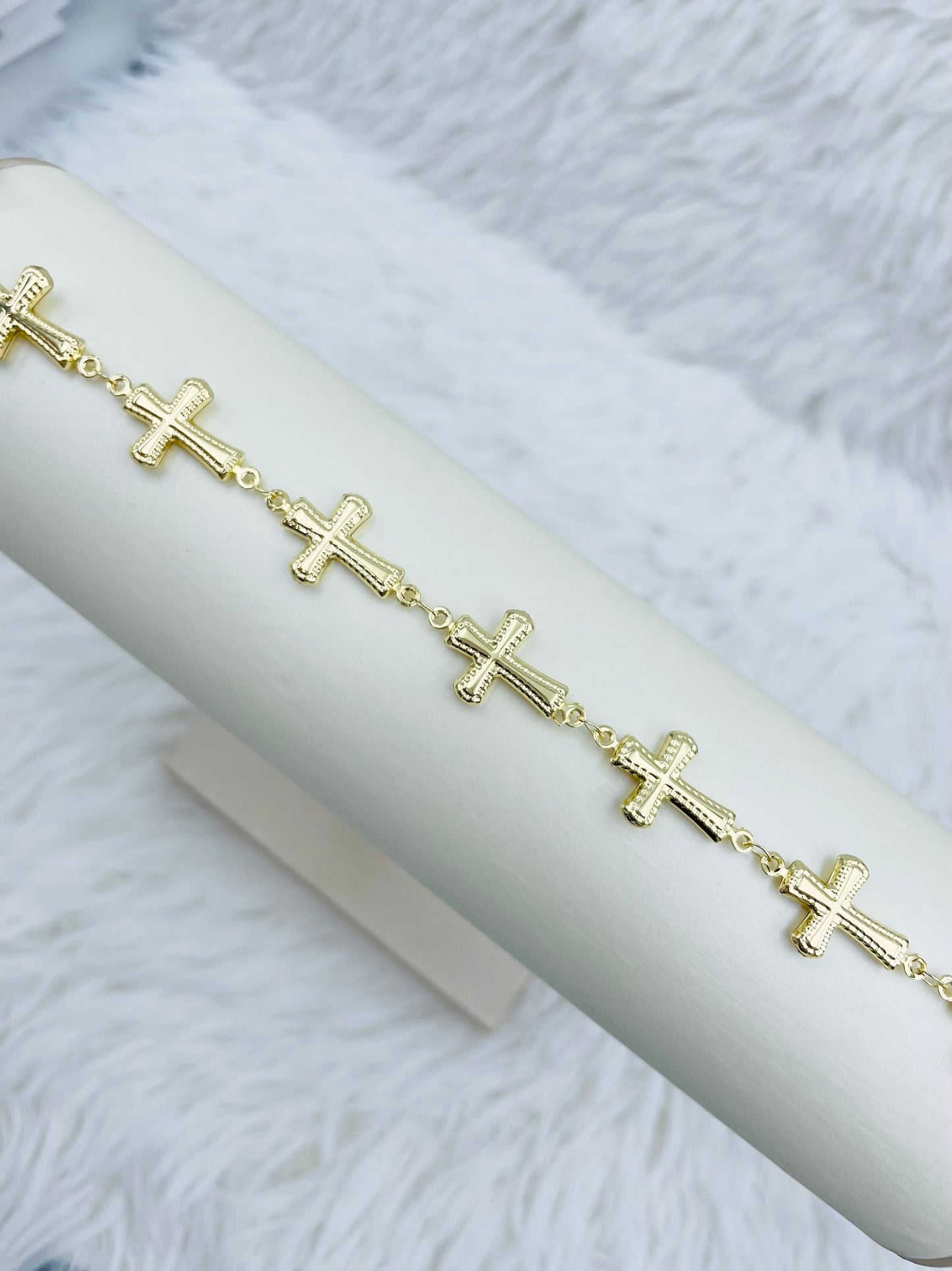 Pulsera Dorada Rosek