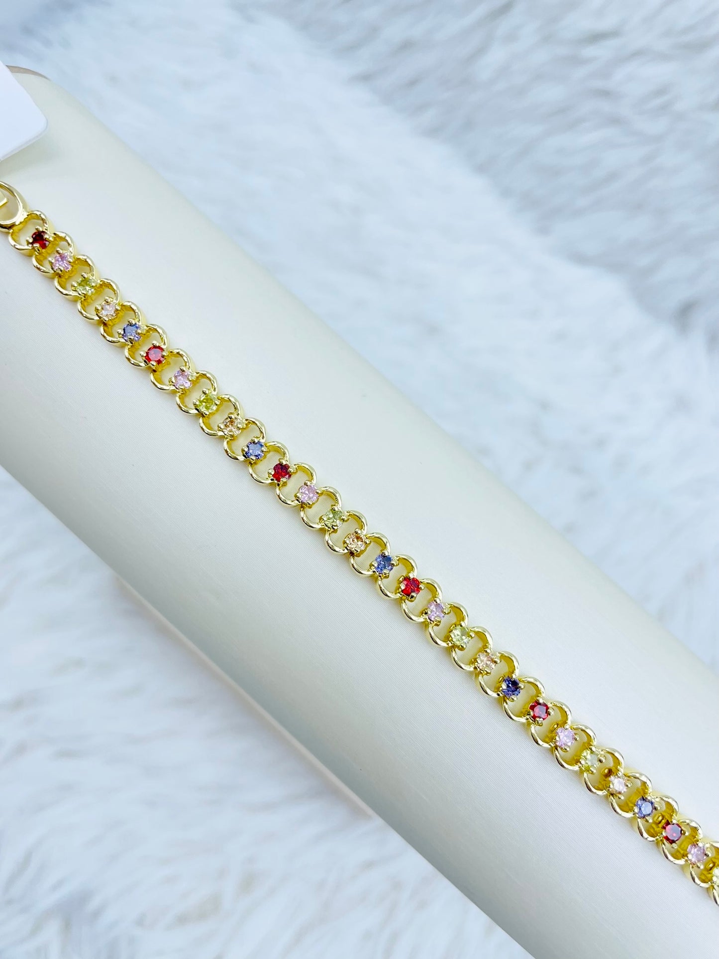 Pulsera Dorada Rosek