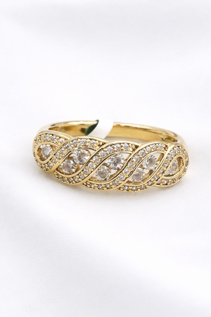 Anillo Xuping Golden Rose
