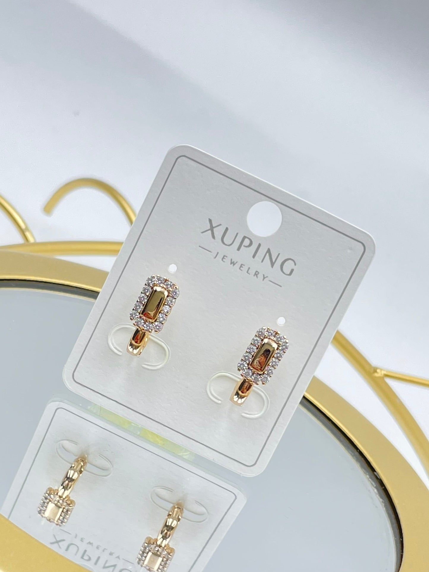 Arete Xuping Rose Gold
