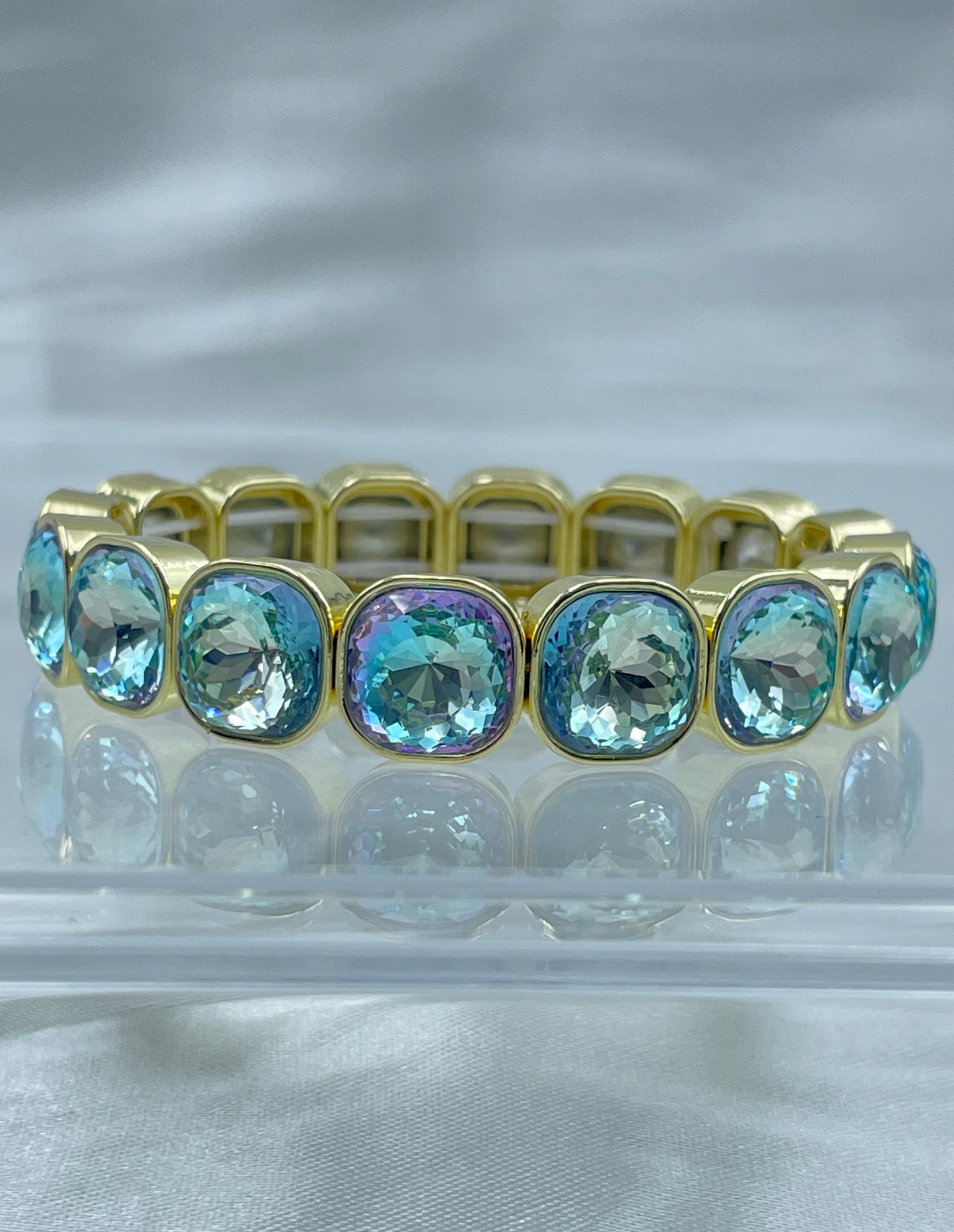 Brazalete con cristales