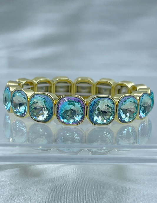 Brazalete con cristales