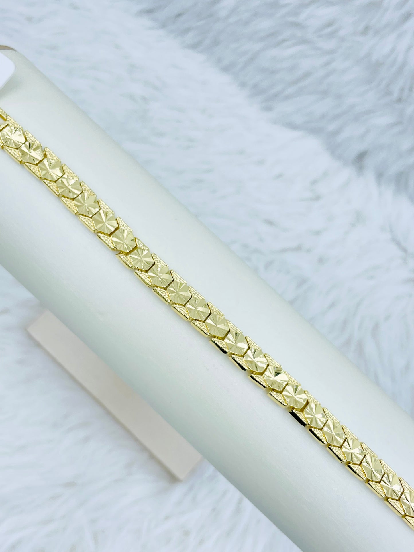 Pulsera Dorada Rosek