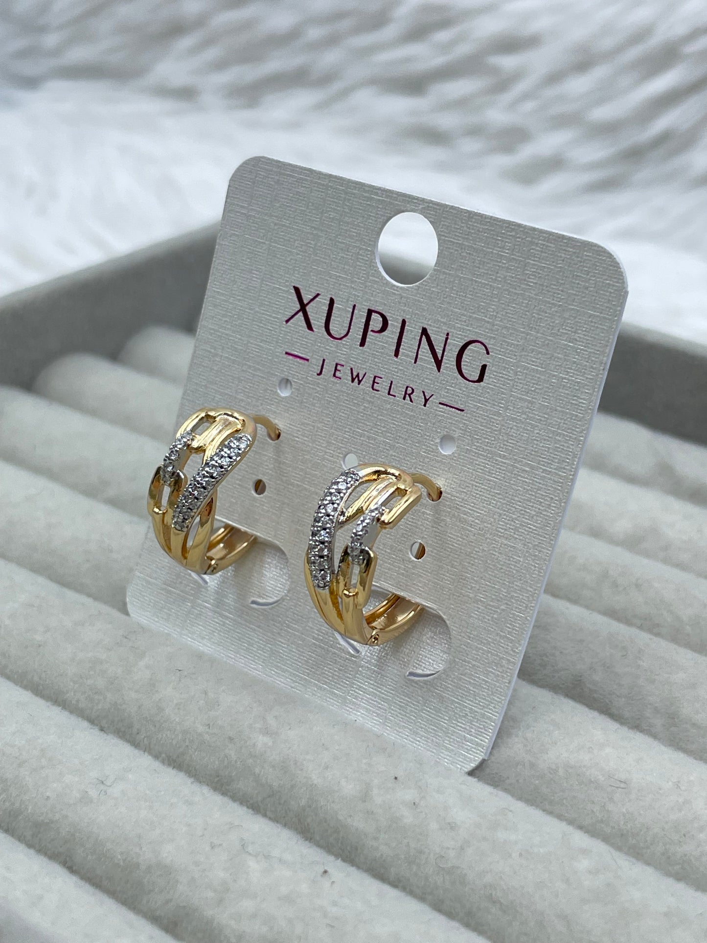 Arete Xuping Rose Gold