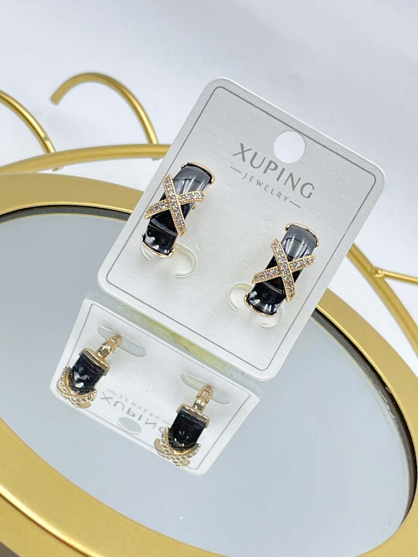 Arete Xuping Rose Gold