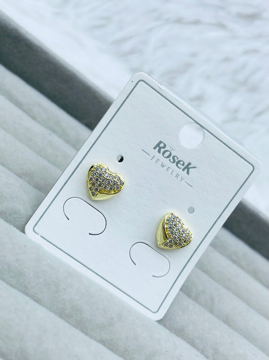 Aretes Dorados Rosek