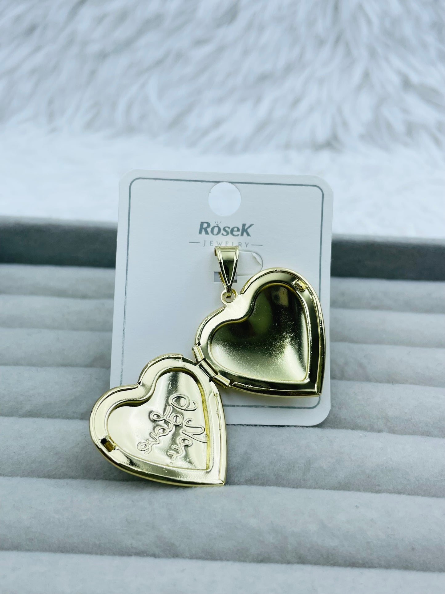 Relicario Oro laminado
