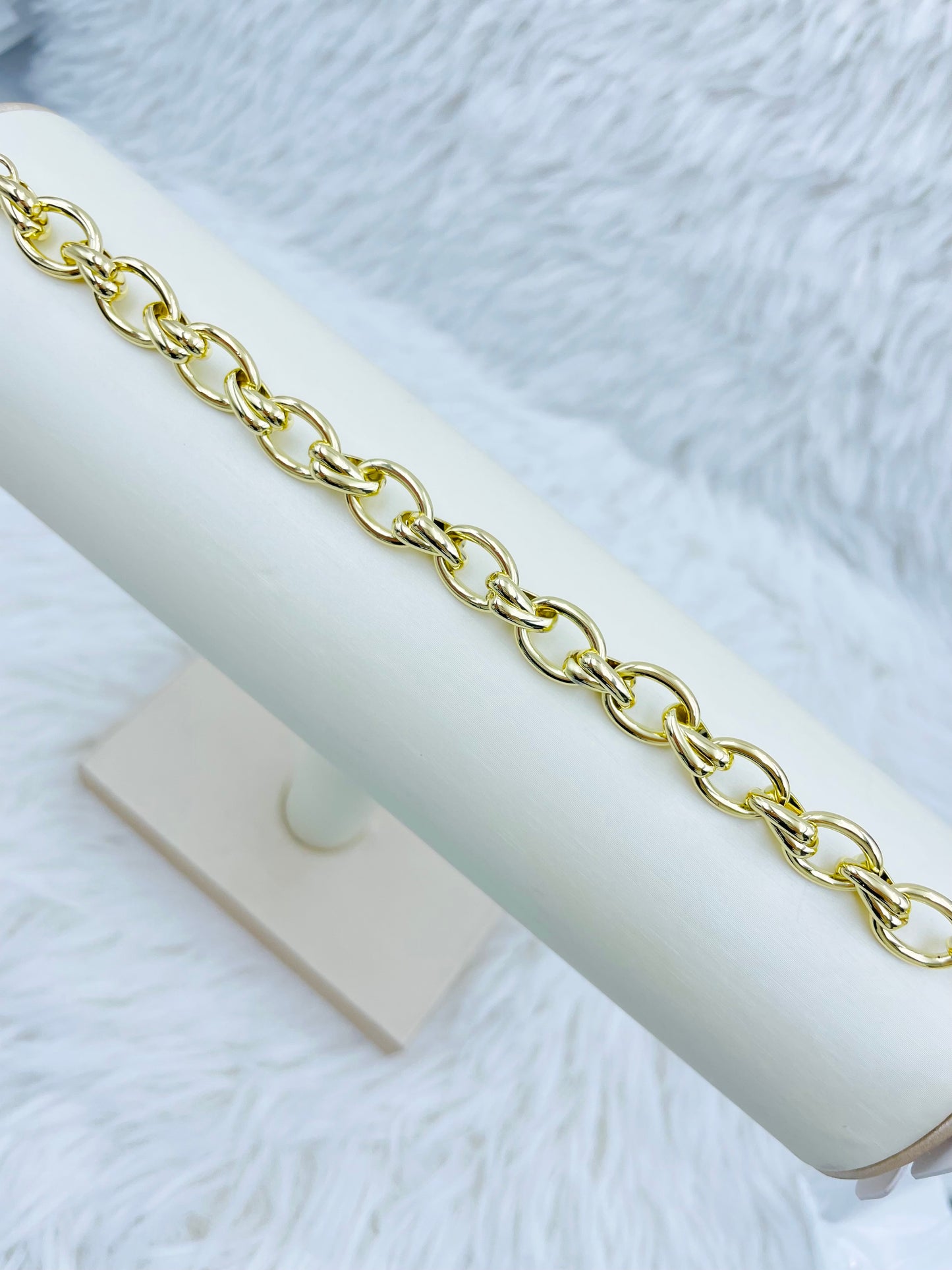 Pulsera Dorada Rosek