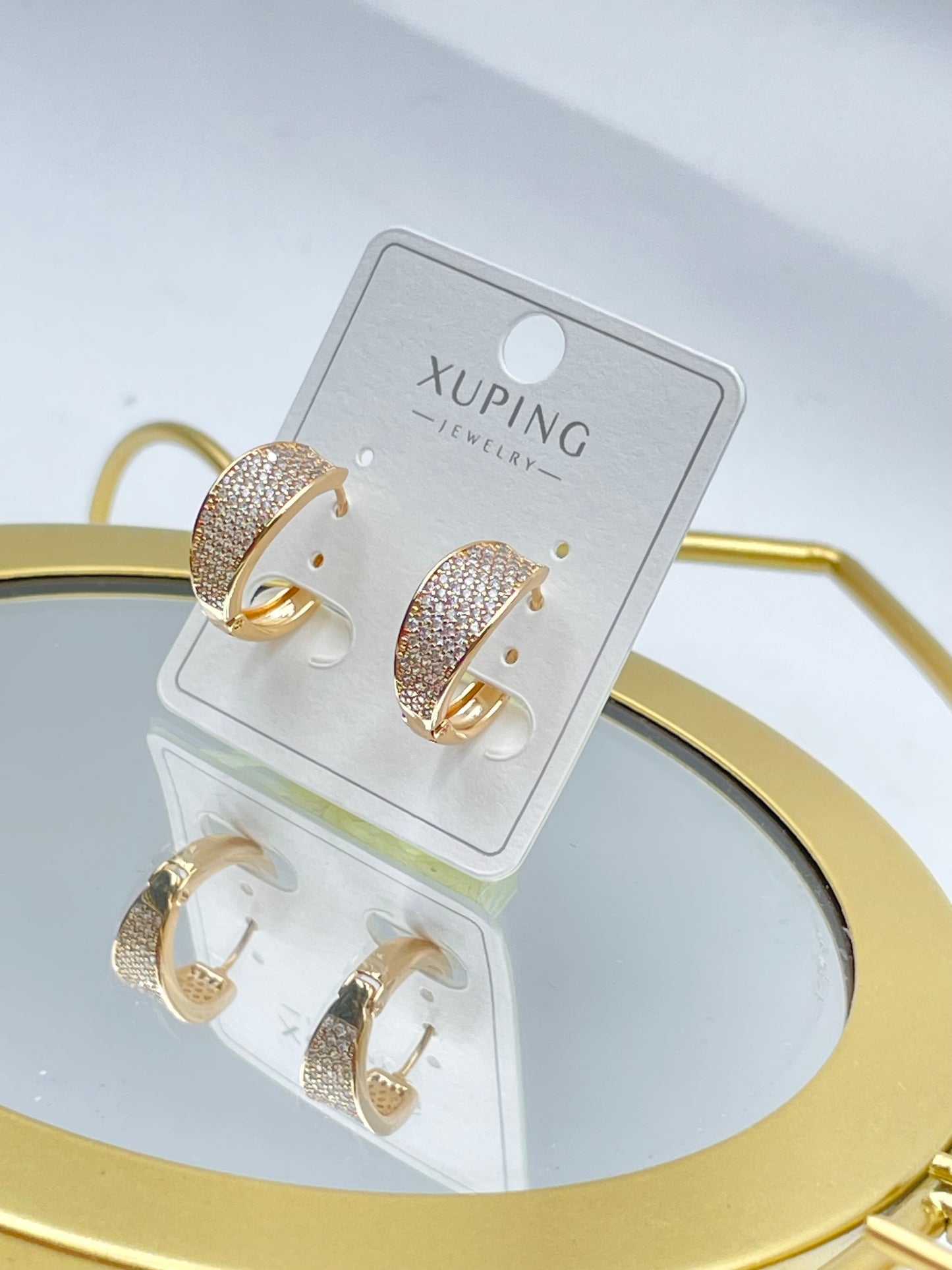 Arete Xuping Rose Gold