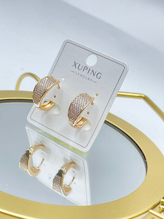 Arete Xuping Rose Gold