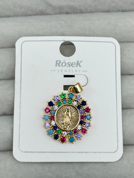 Dije Religioso Rosado