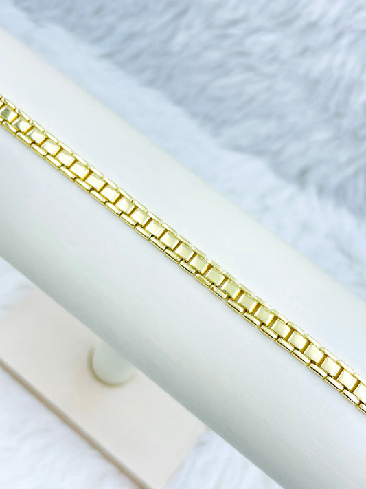 Pulsera Dorada Rosek