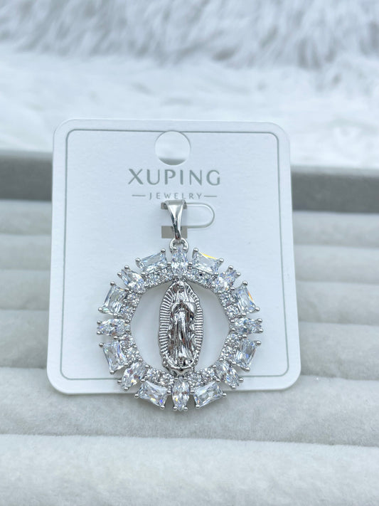 Dije Religioso Plateado