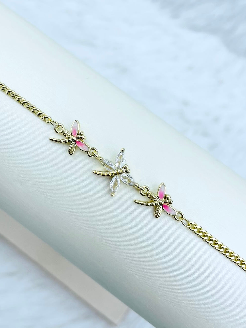 Pulsera Dorada Rosek