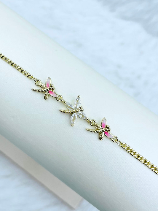 Pulsera Dorada Rosek