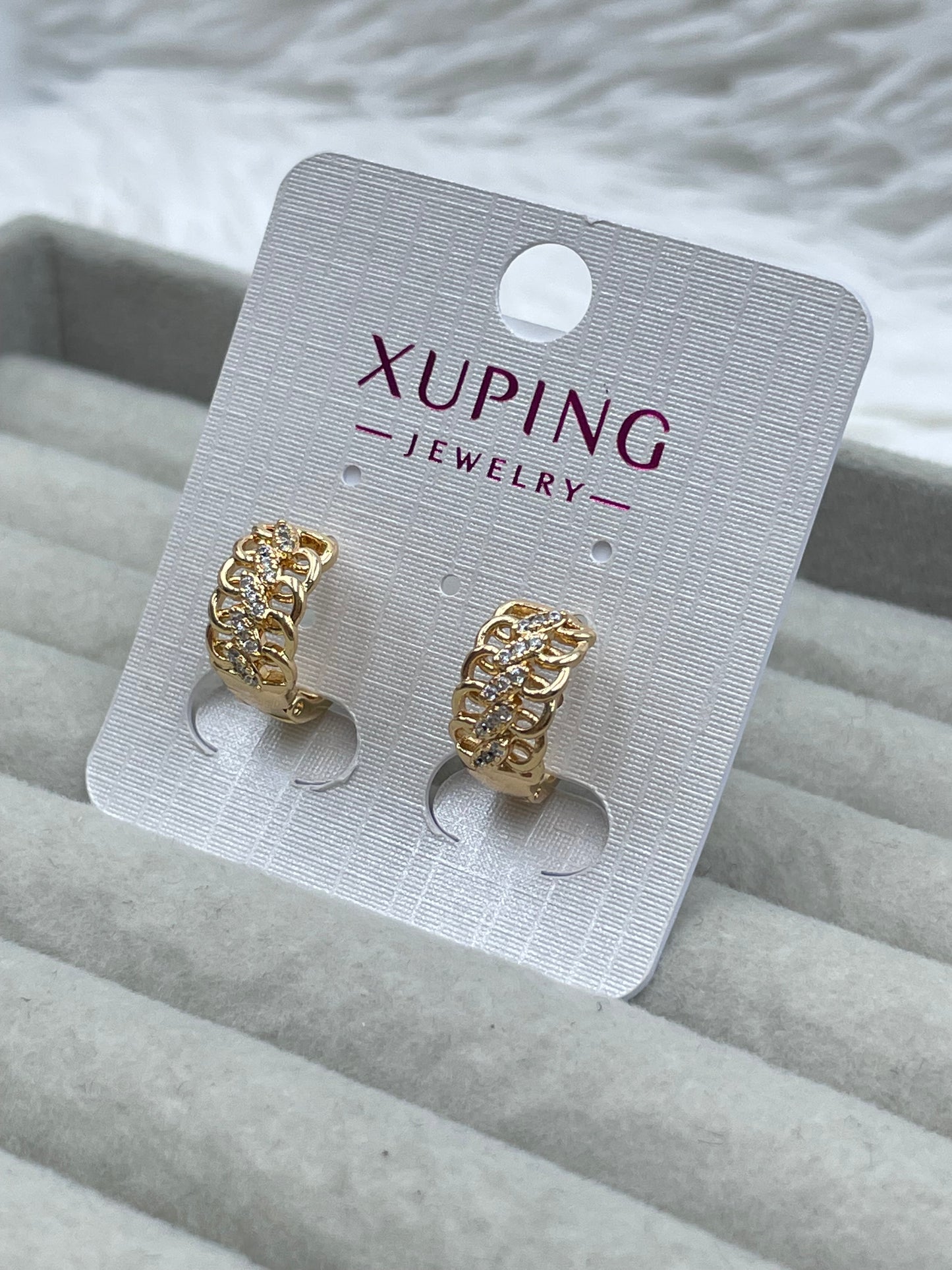 Arete Xuping Rose Gold