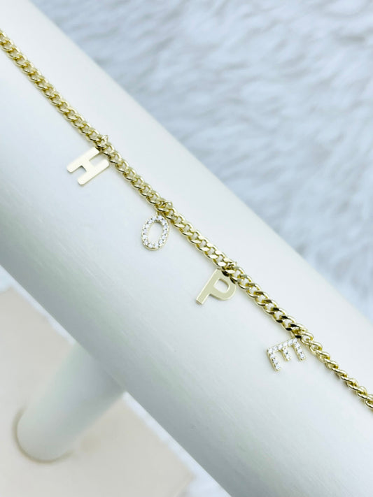 Pulsera Dorada Rosek