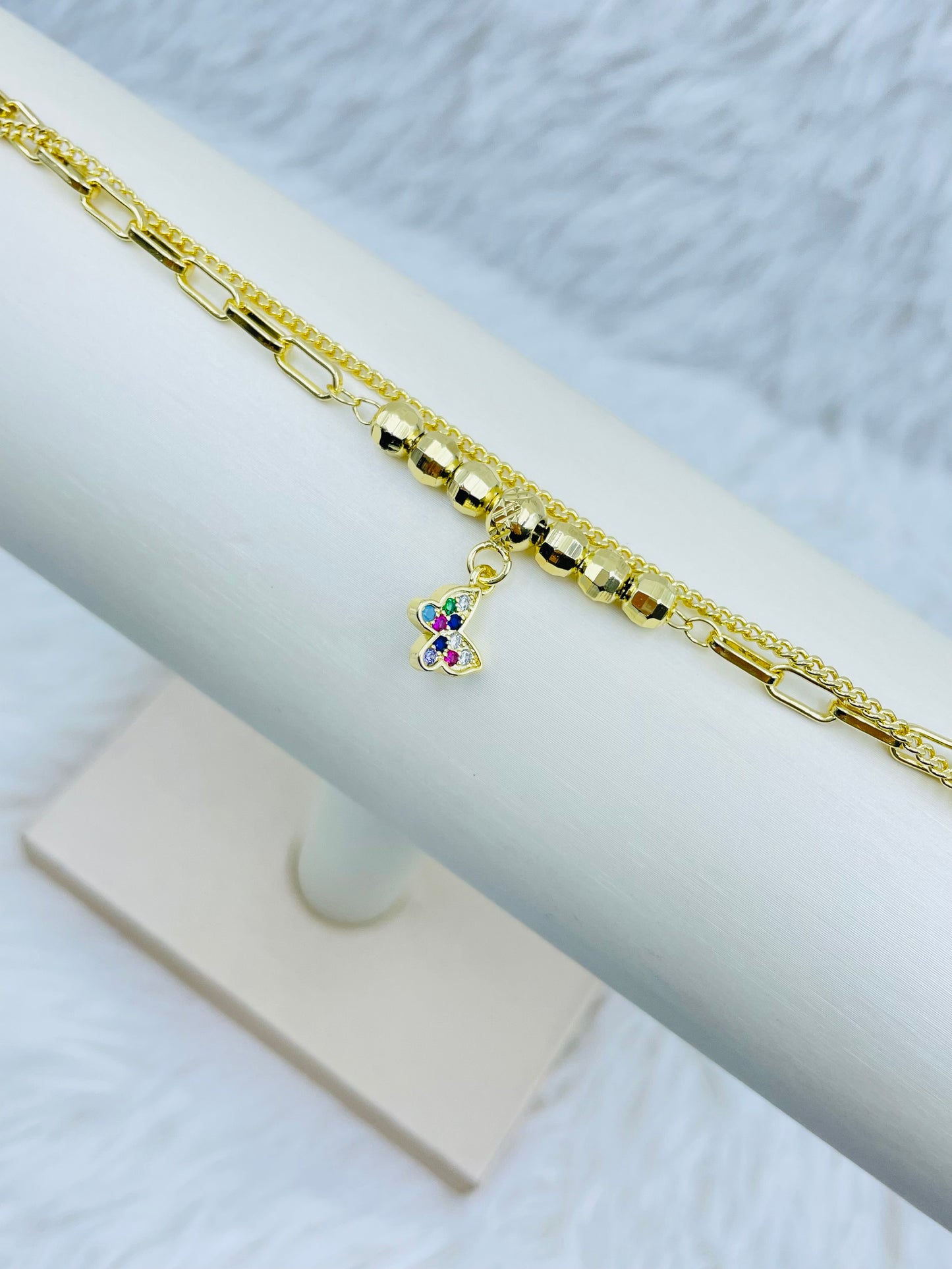 Pulsera Dorada Rosek