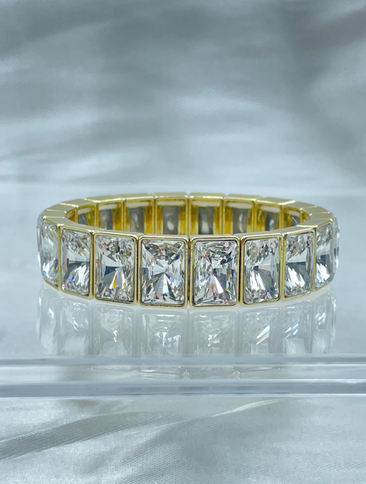 Brazalete con cristal
