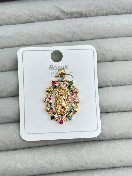 Dije Religioso Rosado