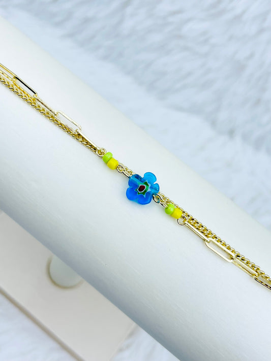 Pulsera Dorada Rosek