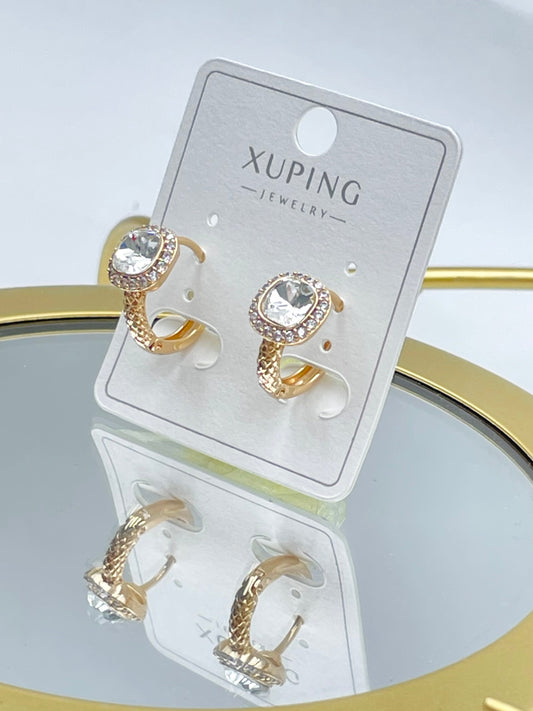 Arete Xuping Rose Gold