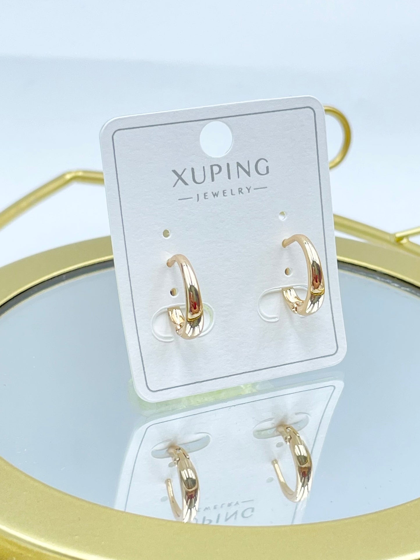 Arete Xuping Rose Gold