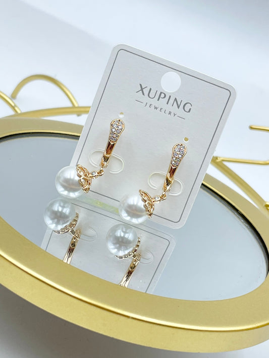 Arete Xuping Rose Gold