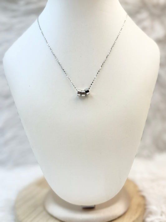 Collar Plateado