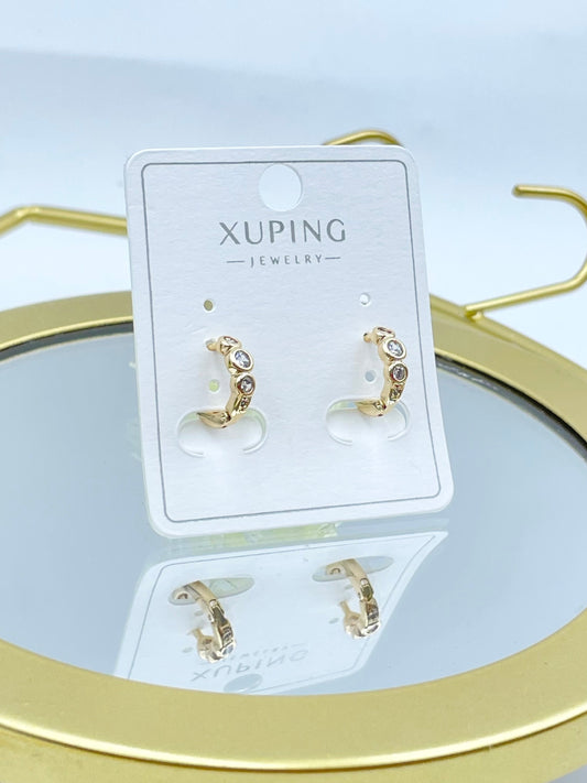 Arete Xuping Rose Gold
