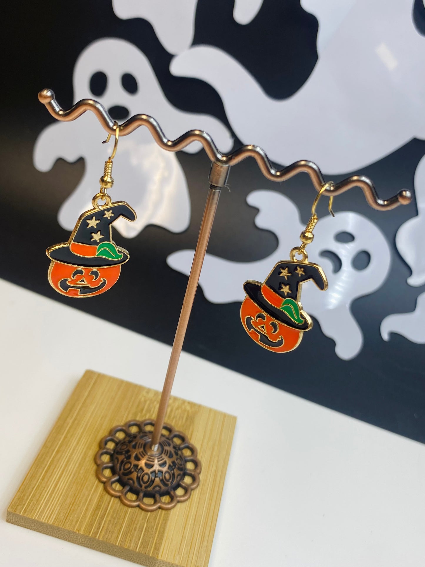 Aretes de calabaza