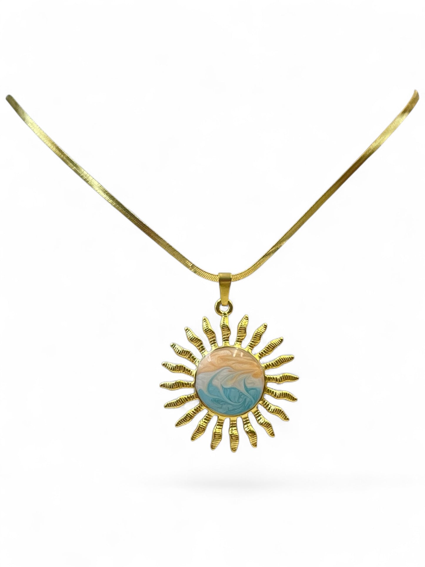 Collar Sol de colores