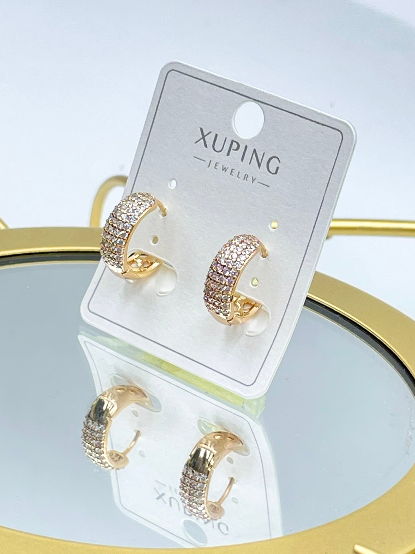 Arete Xuping Rose Gold
