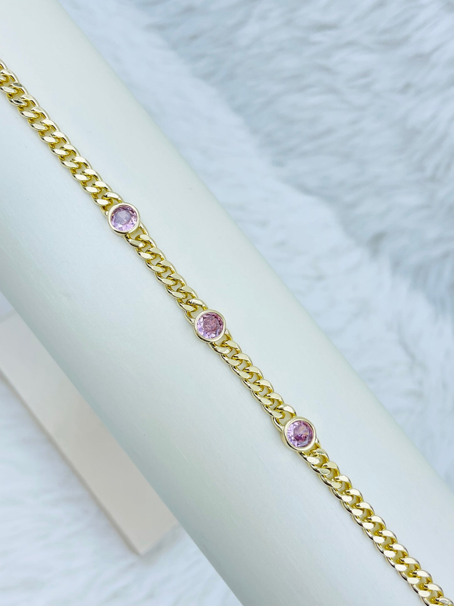 Pulsera Dorada Rosek