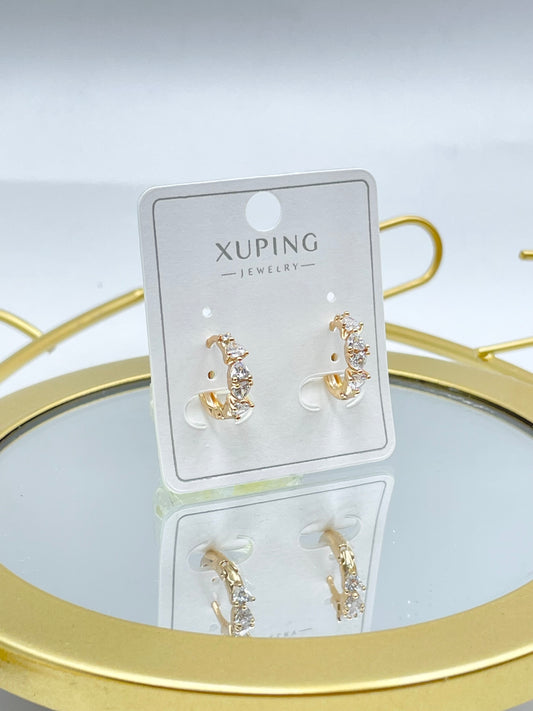 Arete Xuping Rose Gold