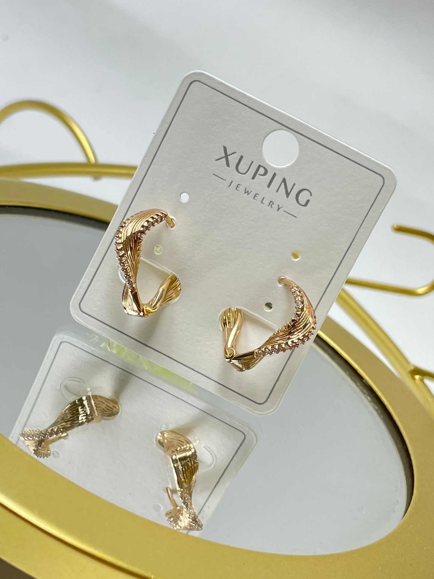 Arete Xuping Rose Gold