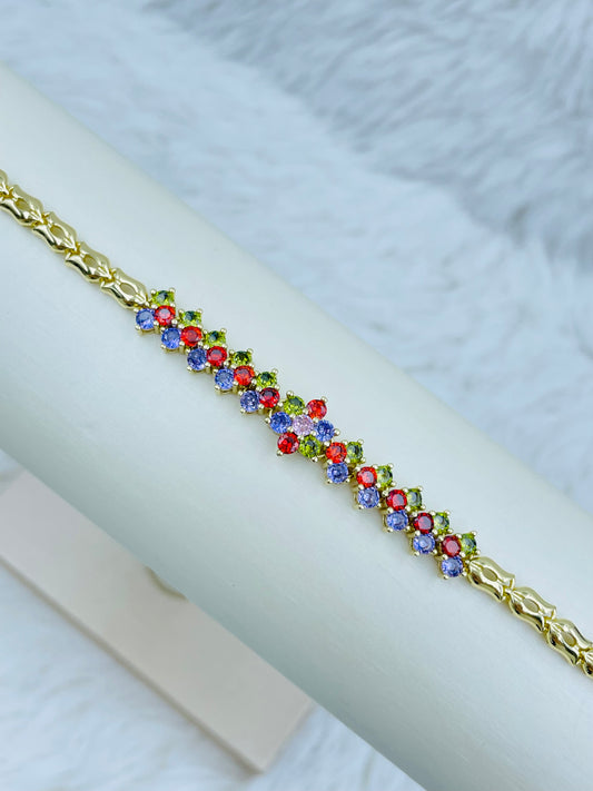 Pulsera Dorada Rosek