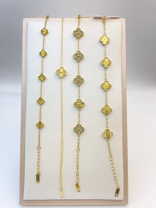 Pulseras VC Dorada