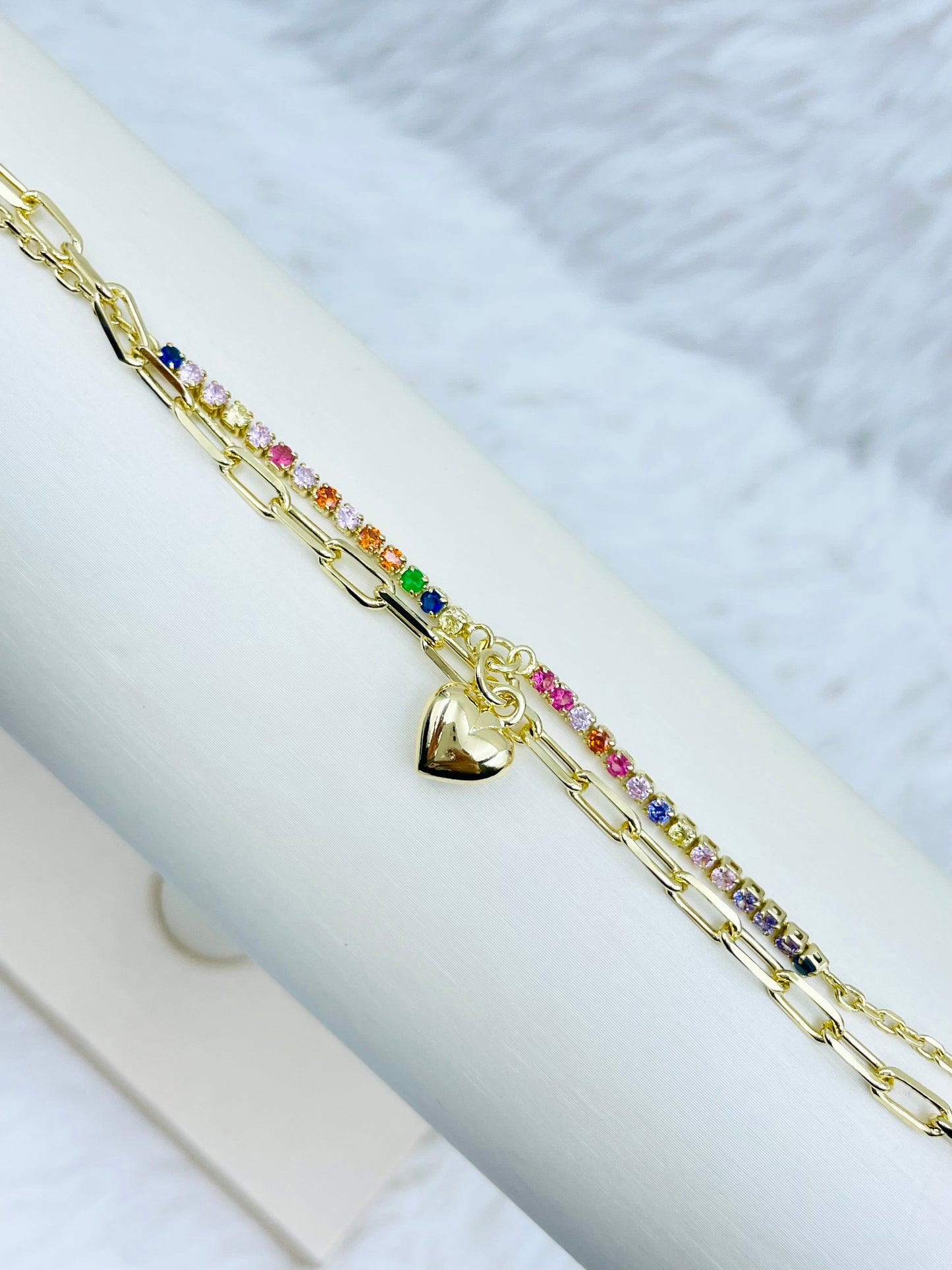 Pulsera Dorada Rosek